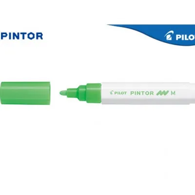 PILOT ΜΑΡΚ PAINT PINTOR MEDIUM  SW-PT-M NEON ΠΡΑΣΙΝΟ