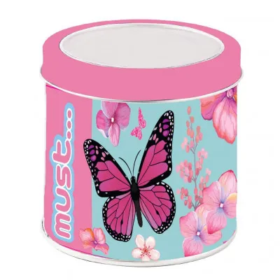 ΡΟΛΟΙ ΣΕ ΜΕΤΑΛΛΙΚΟ ΚΟΥΤΙ ΜUST BUTTERFLY