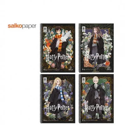 SALKO ΤΕΤΡΑΔΙΟ ΣΠΙΡΑΛ 120Φ 4Θ 17Χ25 HARRY POTTER D. HAL No 2