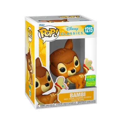 Funko Pop! Disney Classics: Bambi - Bambi (with Butterfly) (Summer Convention Limited Edition) #1215 Vinyl Figure