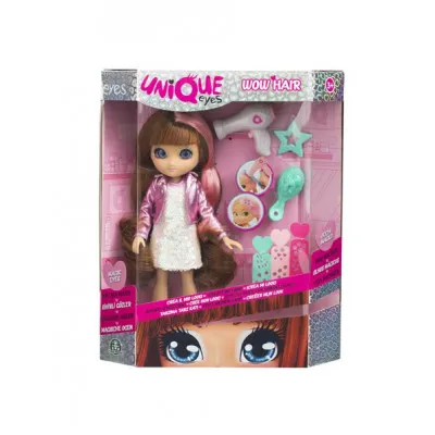 UNIQUE EYES ΚΟΥΚΛΑ ΜΟΔΑΣ WOW HAIR (3 ΣΧΕΔΙΑ)