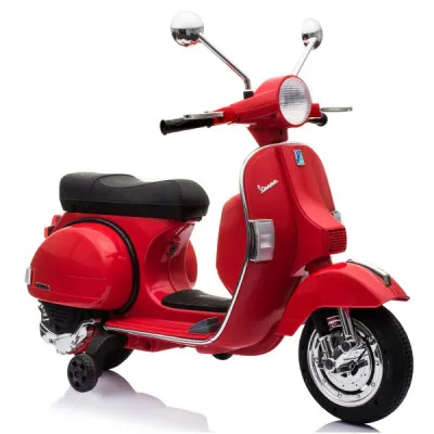 VESPA LICENCER 6V 4.5AH RED COLOR