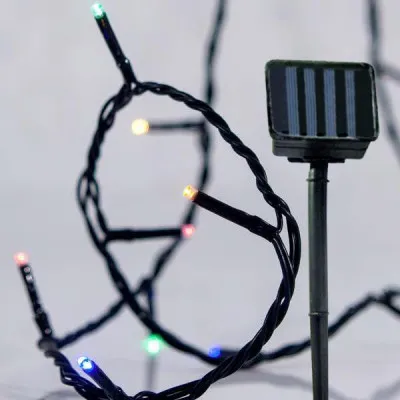 ΣΕΙΡΑ ΜΕ ΗΛΙΑΚΟ ΣΥΛΛΕΚΤΗ 96 LED 5mm