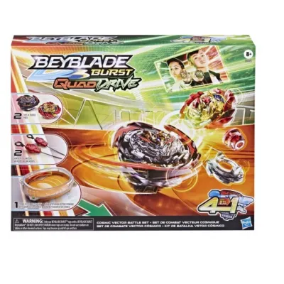 Hasbro Beyblade Burst Quad Drive: Cosmic Vector Battle Set (F3334)