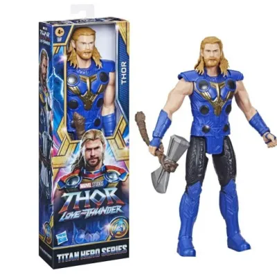 Hasbro Marvel Titan Hero Series: Thor Love and Thunder - Thor Action Figure (F4135)