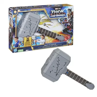 Hasbro Marvel: Thor Love and Thunder - Mighty FX Electronic Hammer (F3359)
