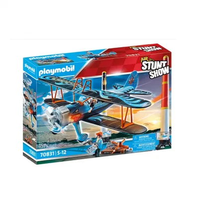 PLAYMOBIL AIR STUNT SHOW ΔΙΠΛΑΝΟ ΦΟΙΝΙΚΑΣ