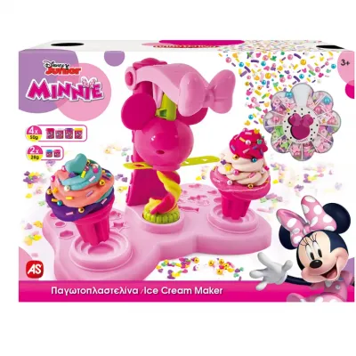 ΠΑΓΩΤΟΠΛΑΣΤΕΛΙΝΑ MINNIE ΜΕ ΠΟΛΥΧΡΩΜΗ ΔΙΑΚΟΣΜΗΤΙΚΗ ΤΡΟΥΦΑ