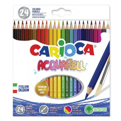 ΞΥΛΟΜΠΟΓΙΕΣ CARIOCA 42858 ACQUARELL 24TEM