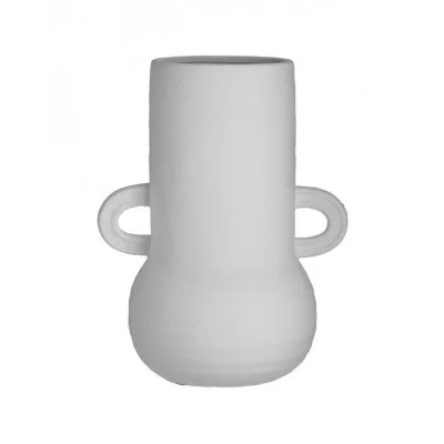 ΒΑΖΟ TERRACOTTA ΛΕΥΚΟ 23Χ18Χ30