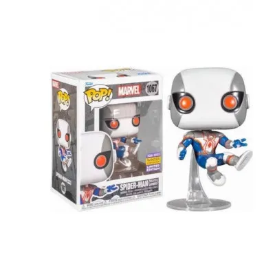 Funko Pop! Marvel Comics - Spider-Man (Bug-Eyes Armor) (Convention Limited Edition) #1067 Bobble-Head Vinyl Figure