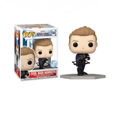Funko Pop! Marvel: Captain America Civil War: Hawkeye (Special Edition) #1144 Bobble-Head Vinyl Figure