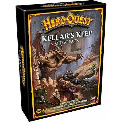 Hasbro Avalon Hill Heroquest: Kellars Keep Quest Pack (Expansion) (F4543)
