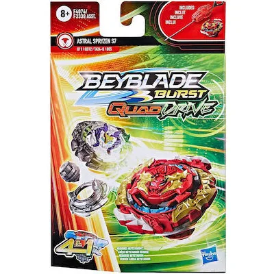 Hasbro Beyblade Burst: Quad Drive 4 in 1 - Astral Spryzen S7 (F4074)