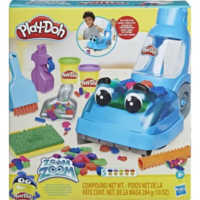 Hasbro Play-Doh: Zoom Zoom - Vacuum & Cleanup Set (F3642)