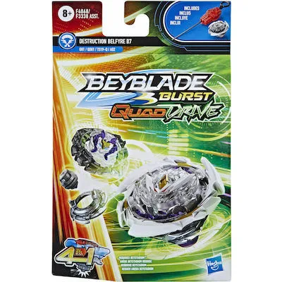 Hasbro Beyblade Burst: Quad Drive 4 in 1 - Destruction Belfyre B7 (F4068)