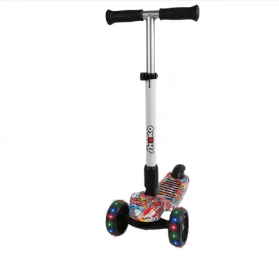 Shoko Scooter Twist & Roll Xspeed Light Με LED Φως Fantasy Λευκό