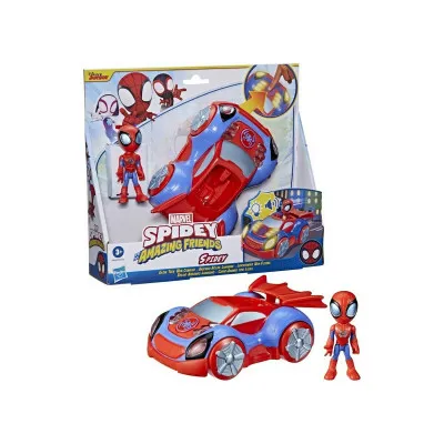 Hasbro Marvel Spidey and His Amazing Friends: Spidey - Glow Tech Web-Crawler (F4530)