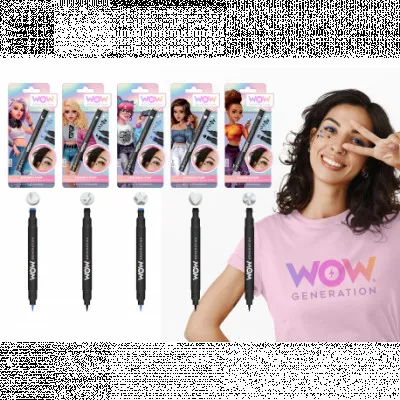EYE LINER ME ΣΦΡΑΓΙΔΕΣ WOW