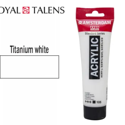 TAL ΧΡΩΜΑ ΑΚΡΥΛ. 500ml AMS TITANIUM WHITE