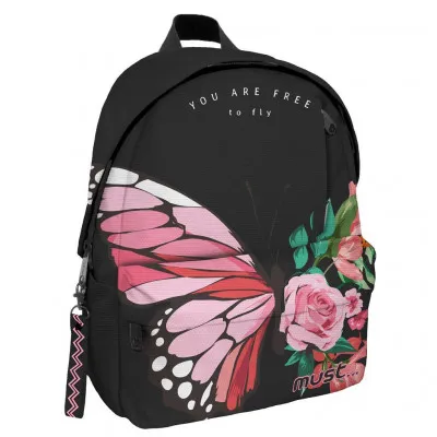 ΤΣΑΝΤΑ ΠΛΑΤΗΣ MUST INSPIRATIONS BUTTERFLY ΜΕ 1 ΚΕΝΤΡΙΚΗ ΘΗΚΗ
