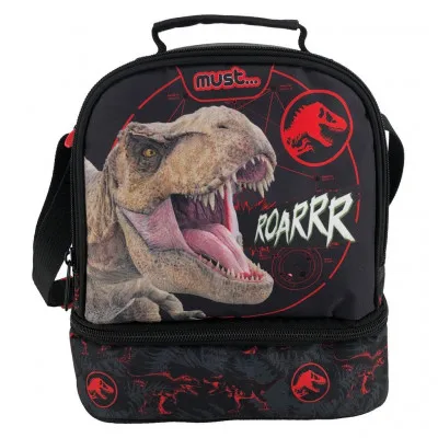 ΤΣΑΝΤΑΚΙ ΦΑΓΗΤΟΥ ΙΣΟΘΕΡΜΙΚΟ JURASSIC T-REX ROARRR MUST 2 ΘΗΚΕΣ