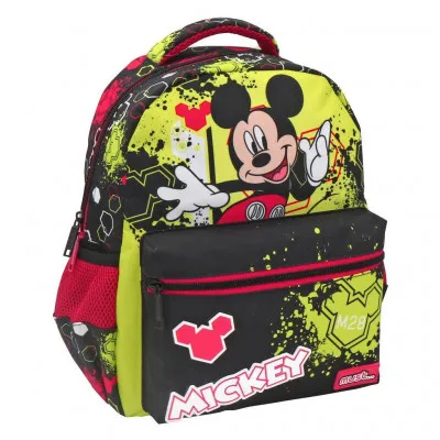 ΣΧΟΛΙΚΗ ΤΣΑΝΤΑ ΠΛΑΤΗΣ ΝΗΠΙΟΥ DISNEY MICKEY MOUSE M28 MUST 2 ΘΗΚΕΣ