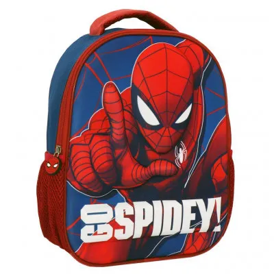 ΣΧΟΛΙΚΗ ΤΣΑΝΤΑ ΠΛΑΤΗΣ ΝΗΠΙΟΥ SPIDERMAN GO SPIDEY MUST 1 ΘΗΚΗ