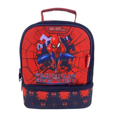 ΤΣΑΝΤΑΚΙ ΦΑΓΗΤΟΥ ΙΣΟΘΕΡΜΙΚΟ SPIDERMAN PROTECTOR OF NEW YORK MUST 2 ΘΗΚΕΣ