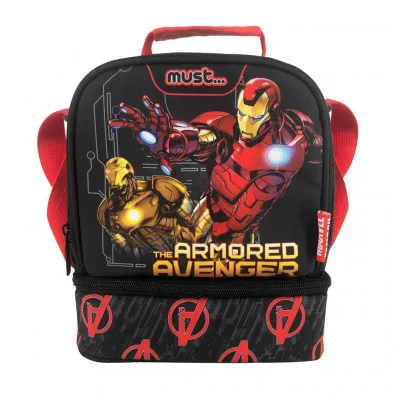 ΤΣΑΝΤΑΚΙ ΦΑΓΗΤΟΥ ΙΣΟΘΕΡΜΙΚΟ AVENGERS IRON MAN MUST 2 ΘΗΚΕΣ