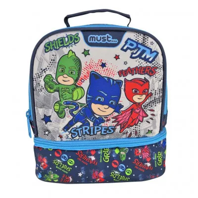 ΤΣΑΝΤΑΚΙ ΦΑΓΗΤΟΥ ΙΣΟΘΕΡΜΙΚΟ PJ MASKS ANYONE CAN BE HERO MUST 2 ΘΗΚΕΣ