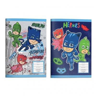 ΤΕΤΡΑΔΙΟ ΚΑΡΦΙΤΣΑ 17Χ25 PJ MASKS 40Φ 2ΣΧ