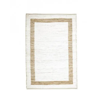 XAΛΙ ΥΦΑΣΜΑΤΙΝΟ/JUTE ΛΕΥΚΟ/NATURAL 180X240