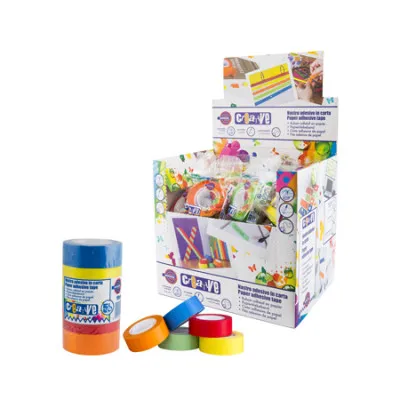ΣΕΛΟΤΕΙΠ EUROCEL  CREATIVE PASTEL ASS 19MMX10M  IT