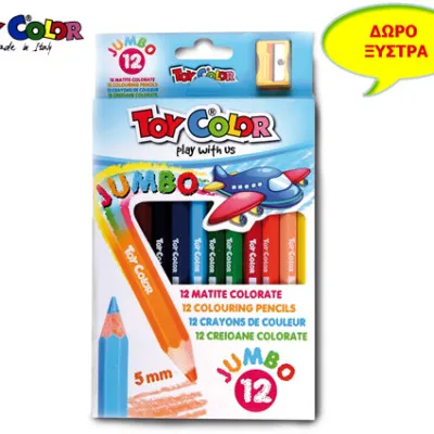 TOY COLOR ΚΡΑΙΓΙΟΝ ΧΟΝΔΡΟ ΧΑΡΤ. 12ΧΡ & ΞΥΣΤΡΑ 063  
