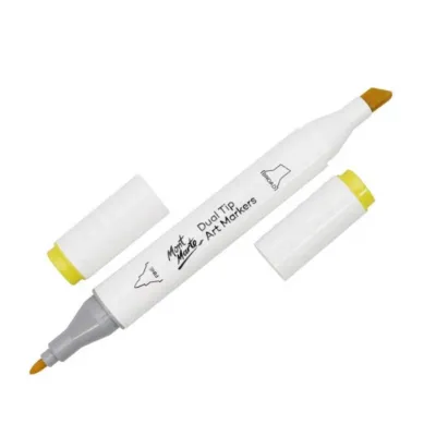 MONT MARTE ART MARKER ΔΙΠΛΗΣ ΜΥΤΗΣ Y1 LEMON YELLOW (45 CANARIA