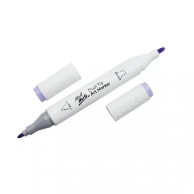 MONT MARTE ART MARKER ΔΙΠΛΗΣ ΜΥΤΗΣ V5 LILAC (75 DARK BLUE LIGHT)