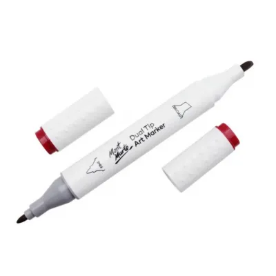 MONT MARTE ART MARKER ΔΙΠΛΗΣ ΜΥΤΗΣ 4 CRIMSON (2 OLD RED)