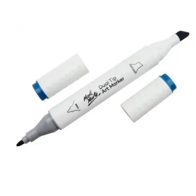 MONT MARTE ART MARKER ΔΙΠΛΗΣ ΜΥΤΗΣ Β7 AEGEAN BLUE (62 MARINE BLUE)