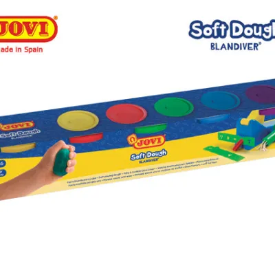 JOVI ΠΛΑΣΤΕΛΙΝΗ SOFT DOUGH 5ΧΡ.x110γρ.