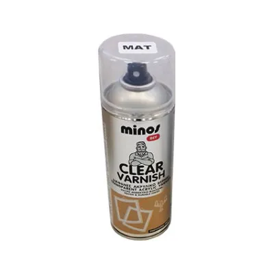 MINOS ΒΕΡΝΙΚΙ ΣΕ ΣΠΡΕΥ 400ml ΜΑΤ