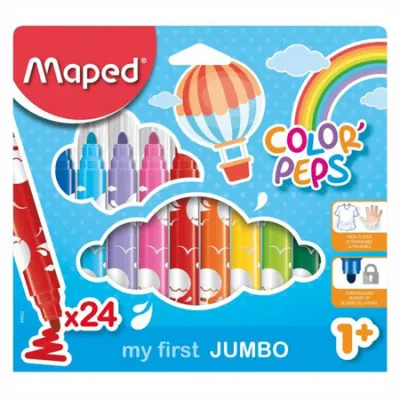 ΜΑΡΚΑΔ. MAPED COLOR PEPS MAXI 24TMX