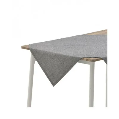 ΤΡΑΠΕΖΟΜΑΝΤΗΛΟ ΒΑΜΒΑΚΕΡΟ ΣΚΟΥΡΟ ΓΚΡΙ90Χ90
