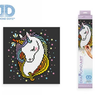 DIAMOND DOTZ ΚΑΤΑΣΚΕΥΗ ΨΗΦΙΔΩΤΟ ΜΟΝΟΚΕΡΟΣ BLISTER 20.3x20.3cm ART