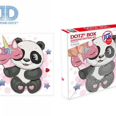 DIAMOND DOTZ ΚΑΤΑΣΚΕΥΗ ΨΗΦΙΔΩΤΟ ΠΑΝΤΑ 22x22cm BOX