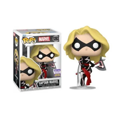 Funko Pop! Marvel Comics - Captain Marvel (Convention Limited Edition) #1263 Bobble-Head Vinyl Figure