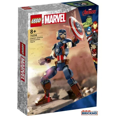 76258 Captain America Construction Figure