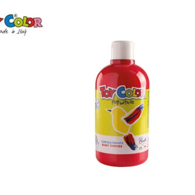 TOY COLOR ΤΕΜΠΕΡΑ 500ml S/WASH. RED