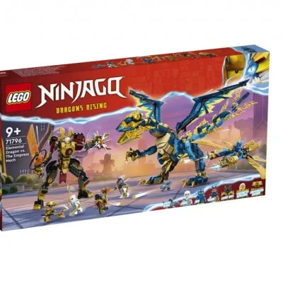 71796 Elemental Dragon vs. The Empress Mech
