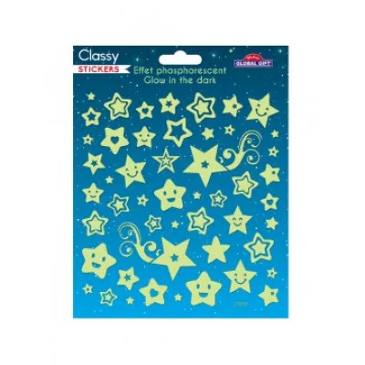 CLASSY GLOW STICKERS 15X17 215005 GLOBAL GIFT